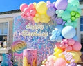 Pastel Rainbow Balloon Arch &amp; Garland Kit